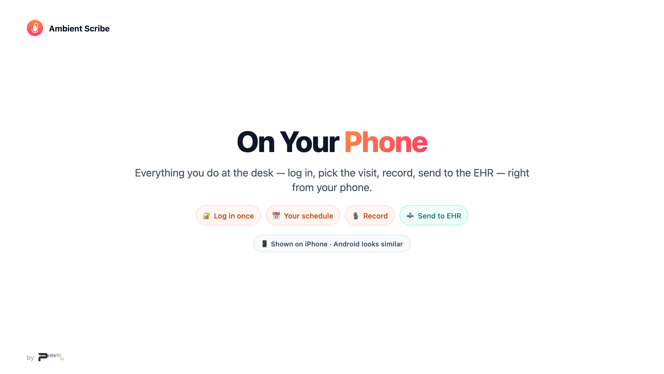 Document a Visit on Your Phone tutorial